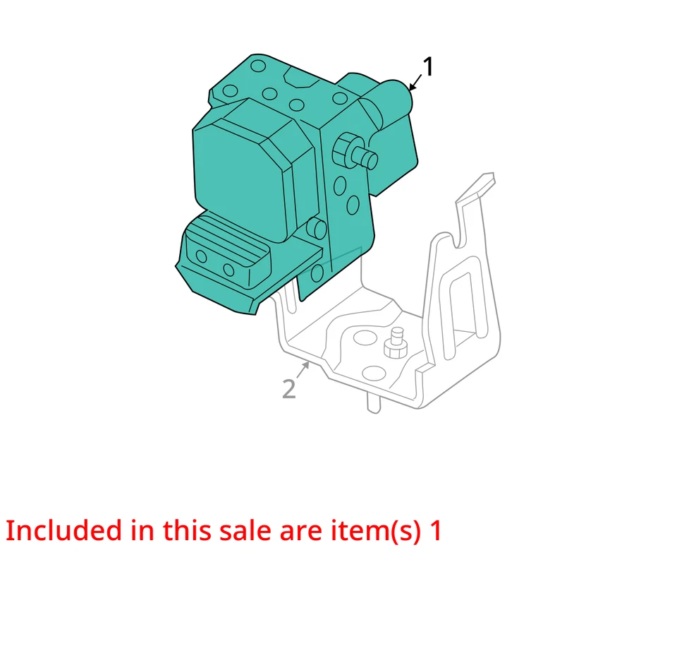 Антиблокировочная тормозная деталь в сборе подходит для 04–08 MAZDA RX8 648689 - Изображение 3 из 4