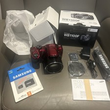 Samsung WB Series WB1100F 16.2MP Digital Camera W/Micro SD New