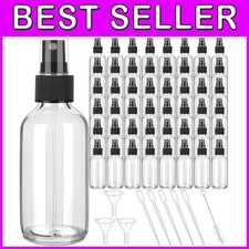 Refillable Mini Spray Bottles - 4 Oz, 50 Pack