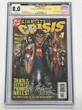 Identify Crisis #1 - Rags Morales & Michael Turner - CGC JSA 8.0