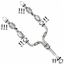 EPA - Pair of Catalytic with Y Pipe Exhaust Kit fits: 2003-2006 Nissan 350Z 3.5L