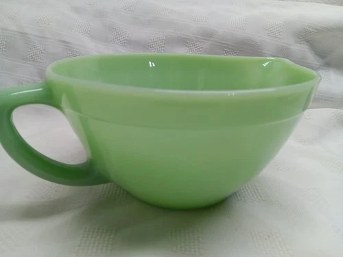 Vintage Jadeite Fire King Oven Ware Mixing Batter Bowl USA Perfect Condition!!!!
