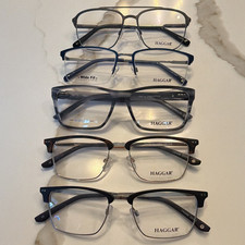 Haggar Men s Rectangle Eyeglasses Frames Lot ...