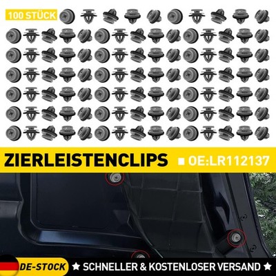 100x Zierleiste Türverkleidung Befestigung Clips für Land Rover Range Rover L551