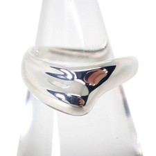 [Pre-owned] TIFFANY 925 Curved Wave Ring / US size 5 / j85-3