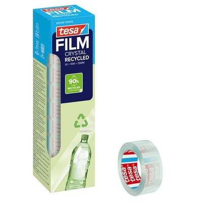 tesa ECO & CRYSTAL Klebefilm transparent 15,0 mm x 10,0 m 10 St.