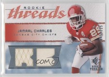 2008 SP Rookie Threads Rookie Threads Position 45/125 Jamaal Charles #RT-JC 1k5