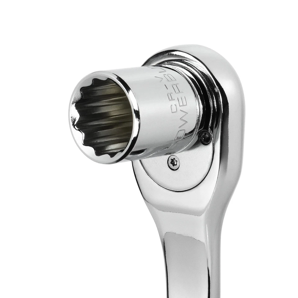 Powerbuilt 3/8 Inch Drive x 9/16 Inch 12 Point Shallow Socket - 641005 - Image 4 of 4