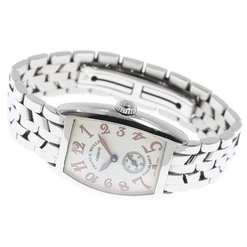 FRANCK MULLER CASABLANCA 1750S6 25mm SS Silver #C8600