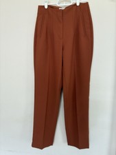 Nine West Women's Tapered Pants Orange Size 2  No Pockets