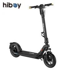 Hiboy 500W Electric Scooter 12" Tires 23MPH 38Miles Hydraulic Suspension Folding