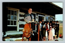 Baltimore MD-Maryland, Lovely Lane Museum, Strawbridge Pulpit, Vintage Postcard
