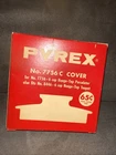 Vintage Pyrex 7756 C Cover Lid ONLY 6 Cup Percolator NEW OLD STOCK w/ Box