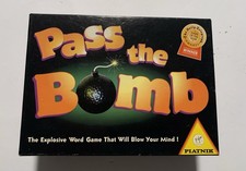 Pass the Bomb Board Game 1994 Vintage Explosive Word Game