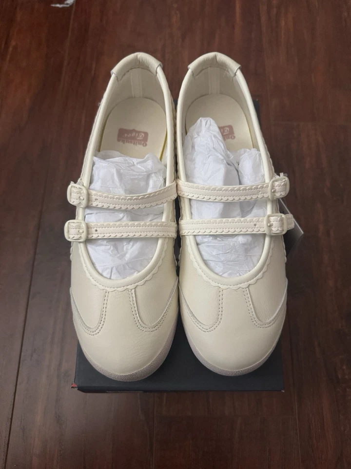 1182A660-752 Onitsuka Tiger México 66 TGRS Marfil Crema (Talla 7 EE. UU. Mujer) Foto 4 de 4