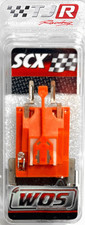 SCX 1/32 WOS DIGITAL Chip  Guide with TJR PRO Race Silver brushes - NEW
