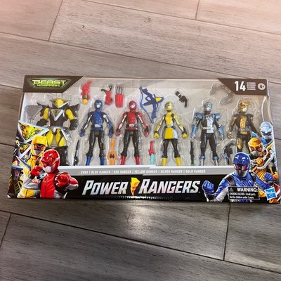 Power Rangers Beast Morphers Six Figure Set.