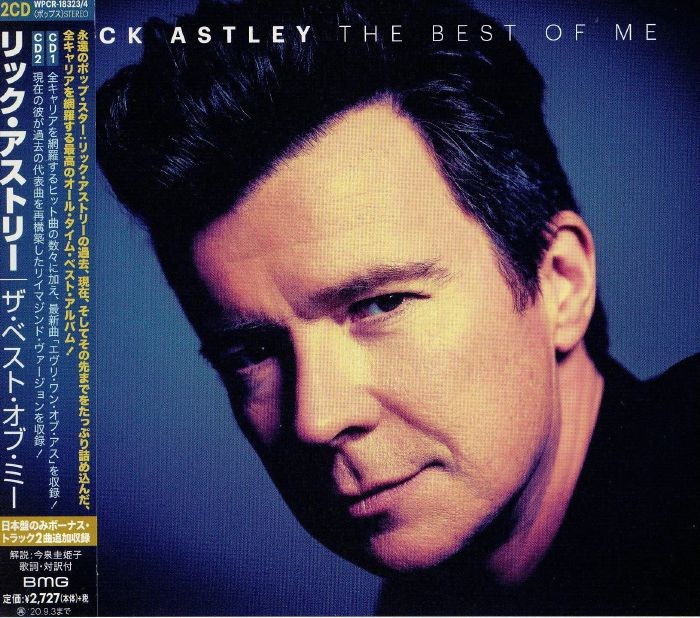 ASTLEY, Rick - The Best Of Me - CD (2xCD with obi-strip)