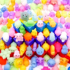 100 Pcs Kawaii Squishies, Mochi Toys for Kids, Stress Relief, Party Favors, G...