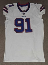 Tyrunn Walker Buffalo Bills 2018 Game Issued Jersey LOA