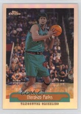 1999-00 Topps Chrome Refractor Cherokee Parks #27 1dm4