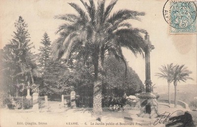 06 GRASSE JARDIN PUBLIC BOULEVARD FRAGONARD - FLECK - 84425