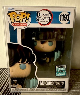 Demon Slayer Muichiro Tokito Funko Pop 1193 With Clear Protector