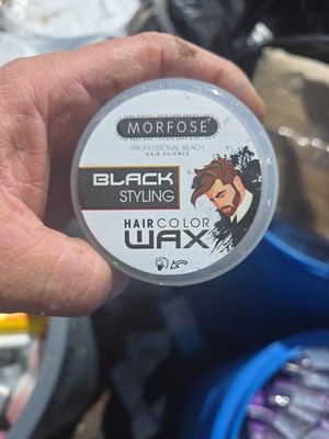 100 Morfose Black&Silver Styling Hair Color Wax
