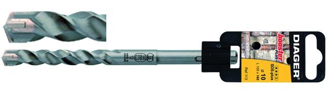 PUNTA SDS-PLUS DIAGER BOOSTER ART.113 3TAGLIENTI   8X110 MM