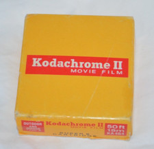 Sealed Kodak Kodachrome II Movie Film Super 8 Cartridge Expired 10/74 KA464