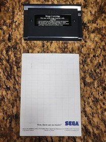 Hang-On / Safari Hunt (Sega Master System) Tested - Complete In Box Cib