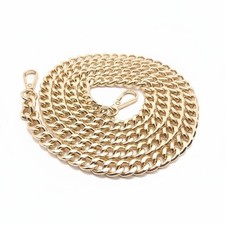 Gold Purse Chain Strap 47" for Replacement Crossbody Shoulder Bag Chain with ...