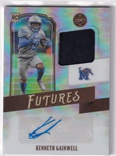 2021 Legacy Kenneth Gainwell #FP-KG Futures Patch Autos Silver /399 Memphis