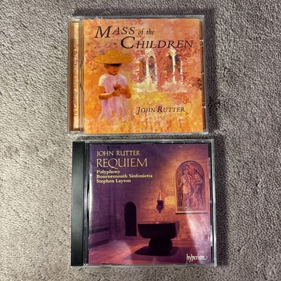 John Rutter: Requiem by J. Rutter [CD] AND Mass of the Children