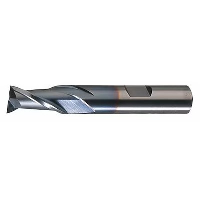 Cleveland C39111 2-Flute Hss Square Single End Mill Cleveland Hg-2-Tc Ticn