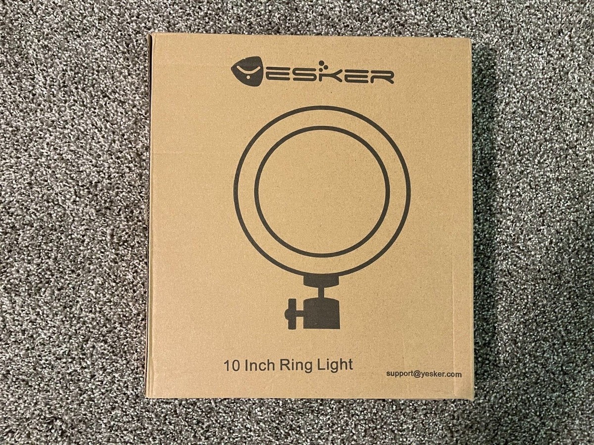 スマホアクセサリー Yesker 10'' LED Ring Light Yesker 10” Selfie Ring Light with Stand 51 Inch Floor and