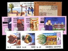 1984, Sierra Leone, 780-82 u.a., ** - 1751117