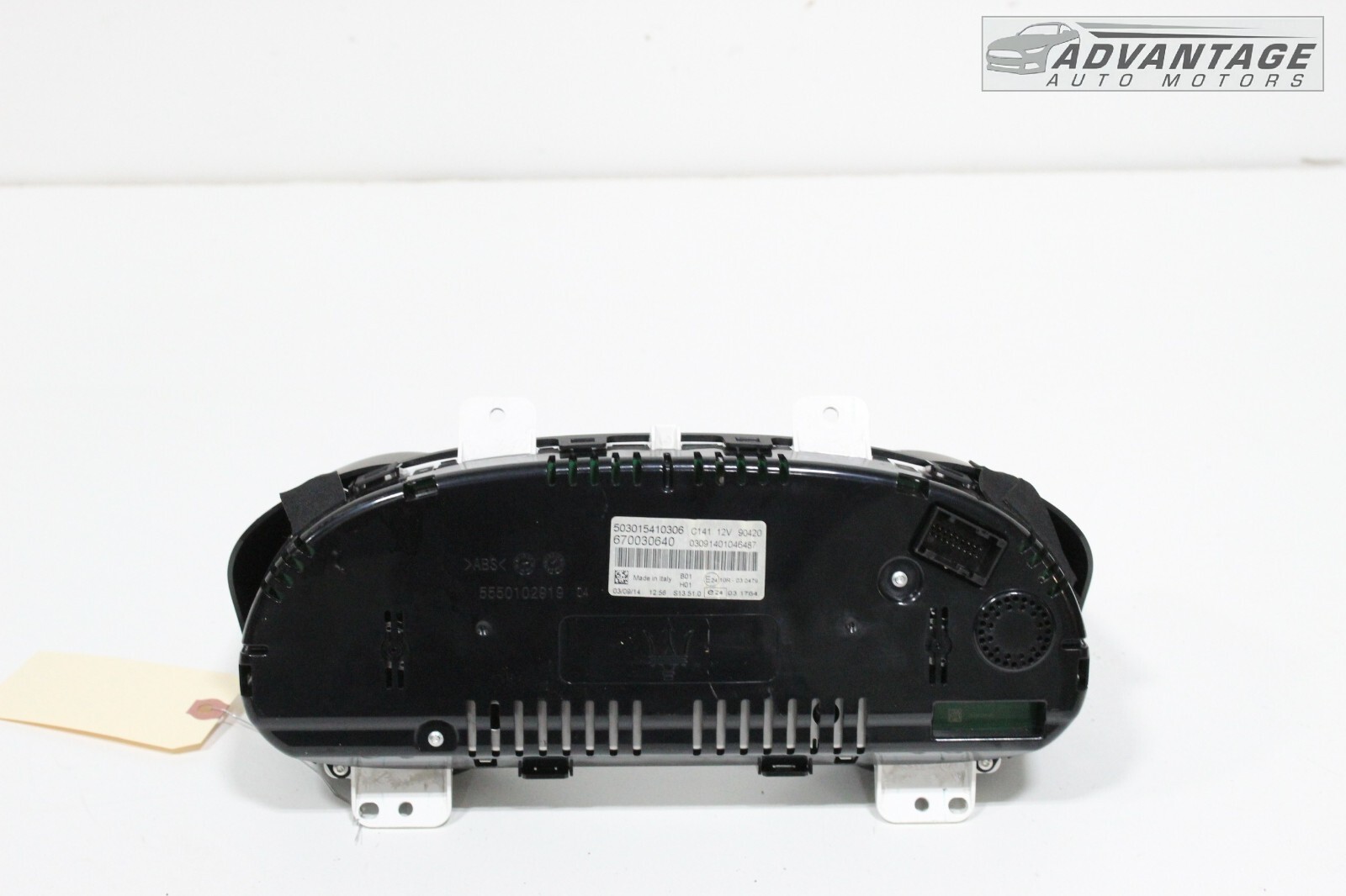2014-2019 MASERATI GHIBLI DASH INSTRUMENT CLUSTER GAUGE SPEEDOMETER 107K OEM