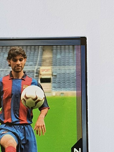 2003-04 Rafael Marquez 1st Year FC Barcelona #142 Mundicromo Fichas Liga rare - Picture 3 of 12