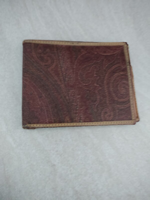 Etro Milano Geldbörse Portemonnaie Wallet Portemonnaie