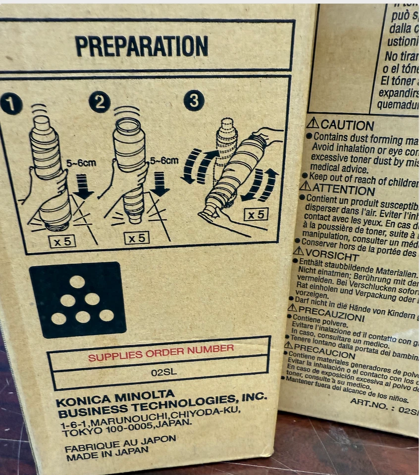 4 X Nuevo Genuino Ikon CPP 500 Tóner Negro/Magenta/Cian y Amarillo Copiadora Foto 3 de 4