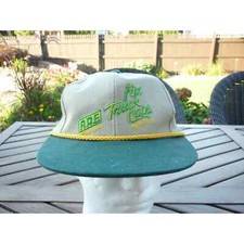 Vintage Are Fiberglass Fox Truck Caps Automotive Snapback Hat Rope Cap