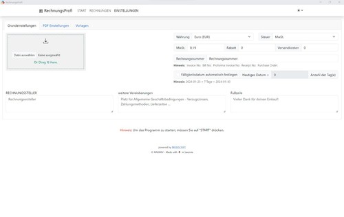 RechnungsProfi - Rechnungs- & Buchhaltungssoftware für Windows PC & Mac - Bild 5 von 7