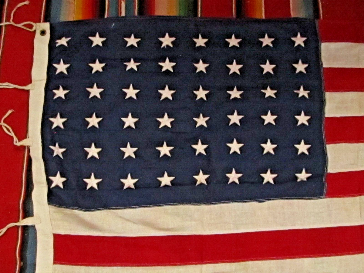 Antique 48-star American flag | eBay