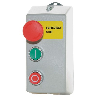 LOVATO ELECTRIC IR-MS-120V18A-OL ControlStation,Feed-Thru,3Buttons,Rd/Grn 45HE75