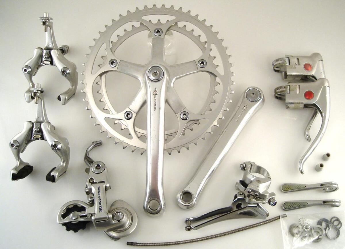 Shimano 600AX Group with Golden Arrow Crank Road Bike Shimano 600AX Group with Golden Arrow Crank Road Bike
