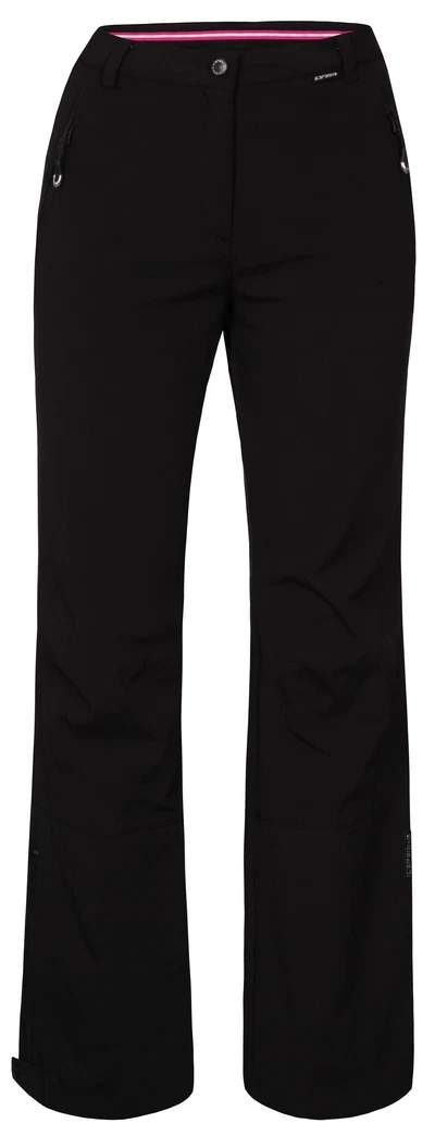 Ice Peak Riksu Womens BLACK SKI PANTS Ladies trouser SHORT LEG STRETCH Sz 8-30