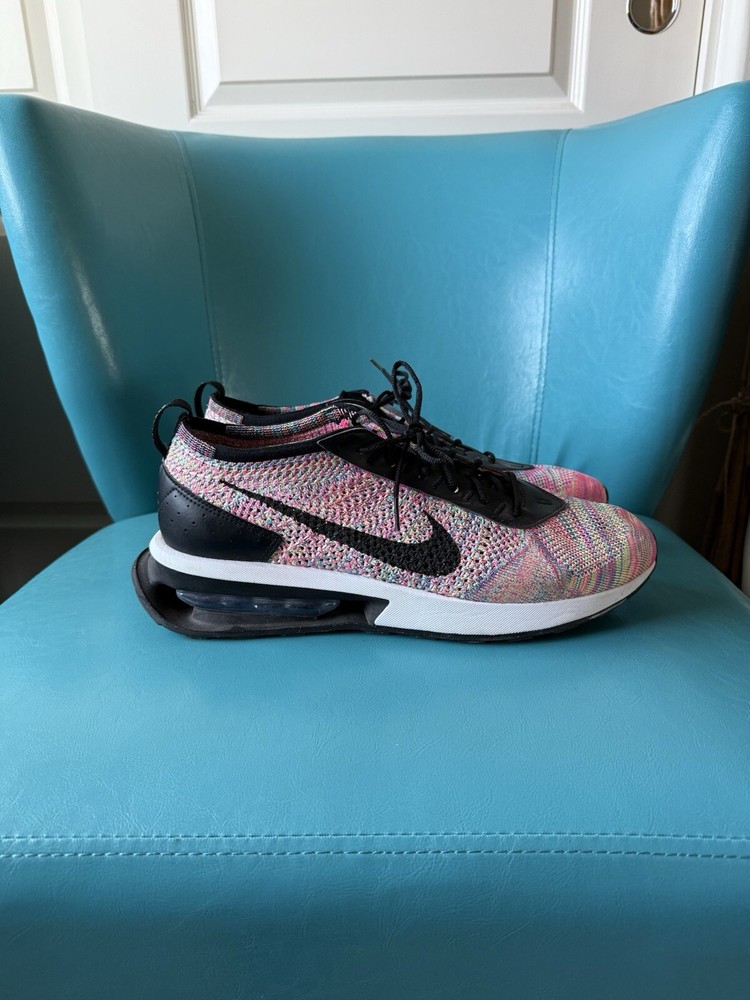 Nike Air Max Flyknit Racer Multi-Color Men's Size 12 Excellent Condition 90 97