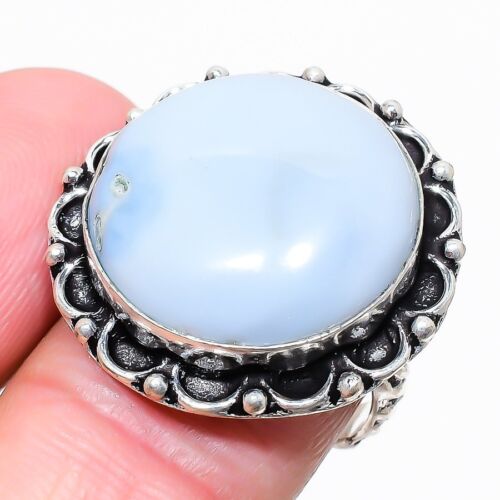 Owhyee Opal Gemstone 925 Sterling Silver Jewelry Ring Size 8.5 p597 - 第 1/3 張圖片