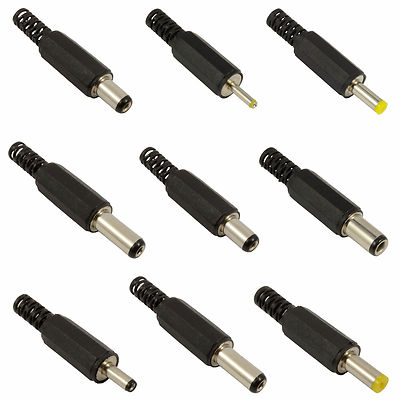 Stecker DC Stecker Klinkenstecker 2,1 mm / 2,5 mm / 1,7 mm / 1,3 mm / 0,7 mm Laptop